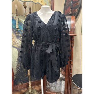 Women's A. Calin by Flying Tomato Black Romper L